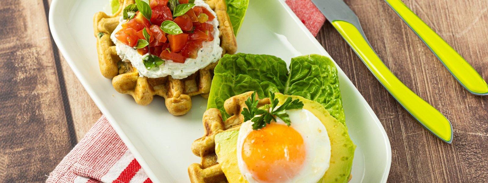 Gaufres de patates douces