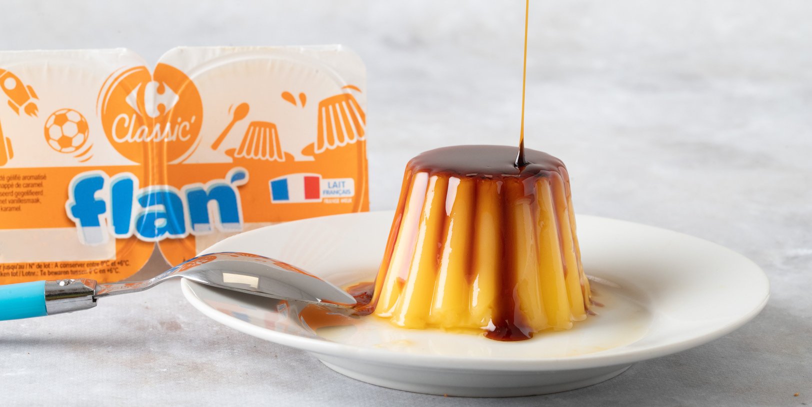 Flan au Caramel Carrefour