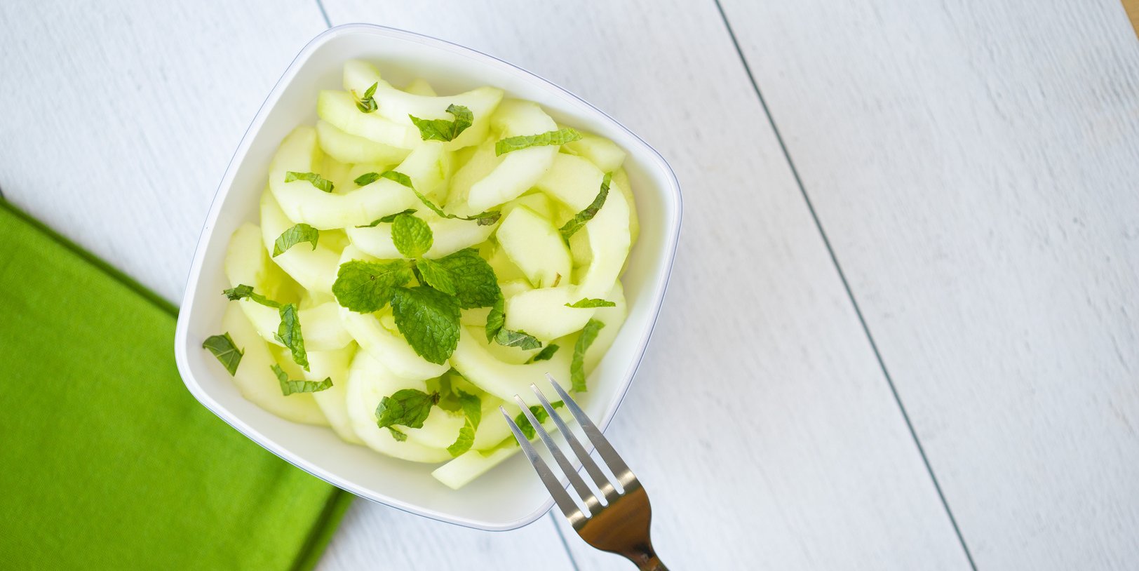 Concombre à la menthe