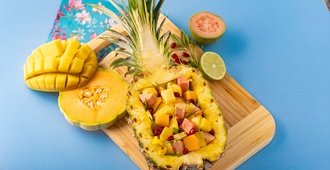 Salade de fruit frais à l’estragon