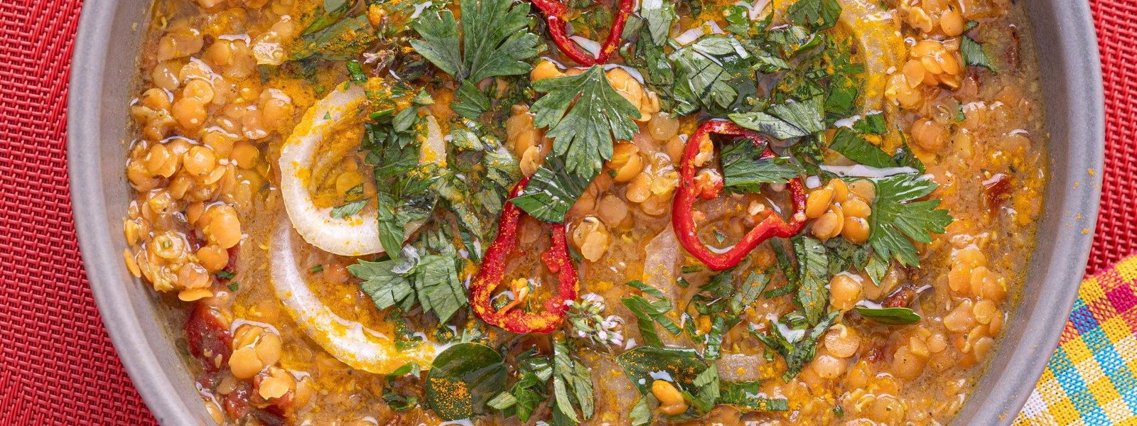 Dahl au curry