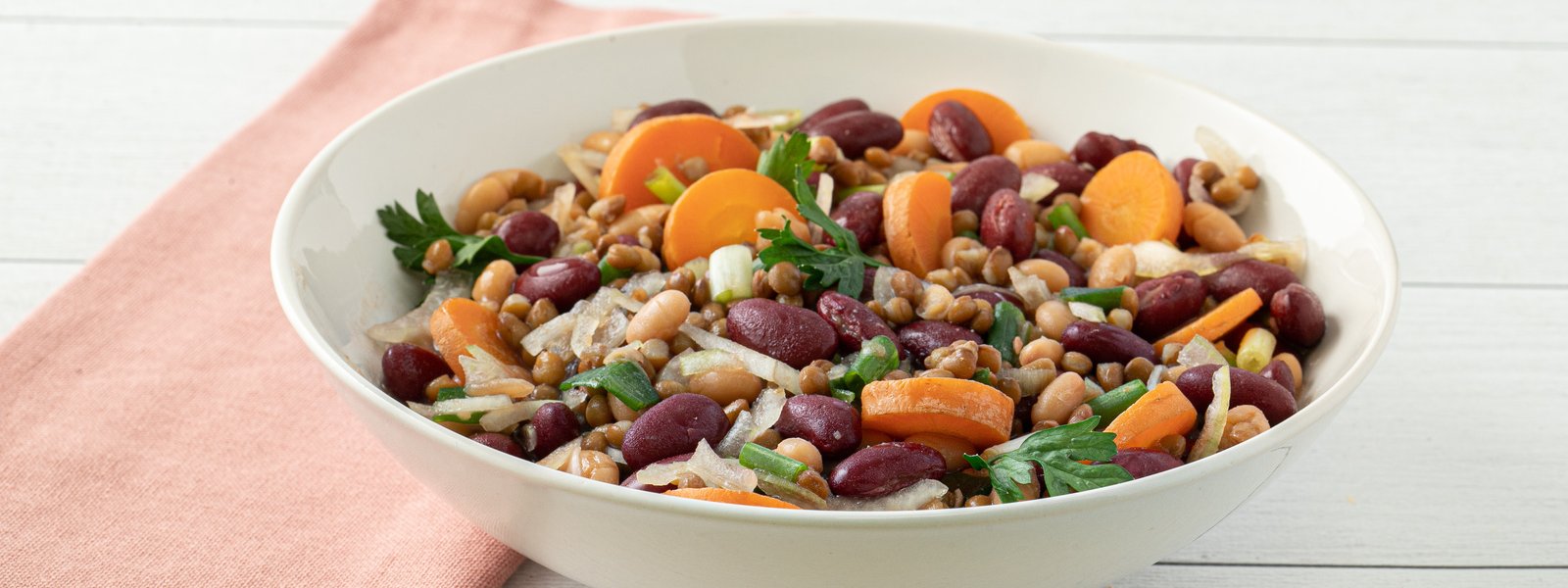 Salade de légumes secs
